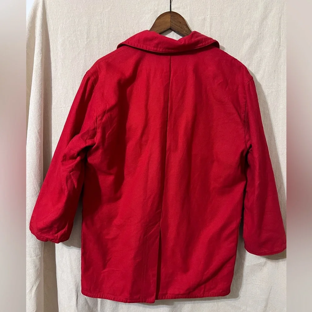 Vintage 80s Escada Red Jacket - Picture 2 of 7